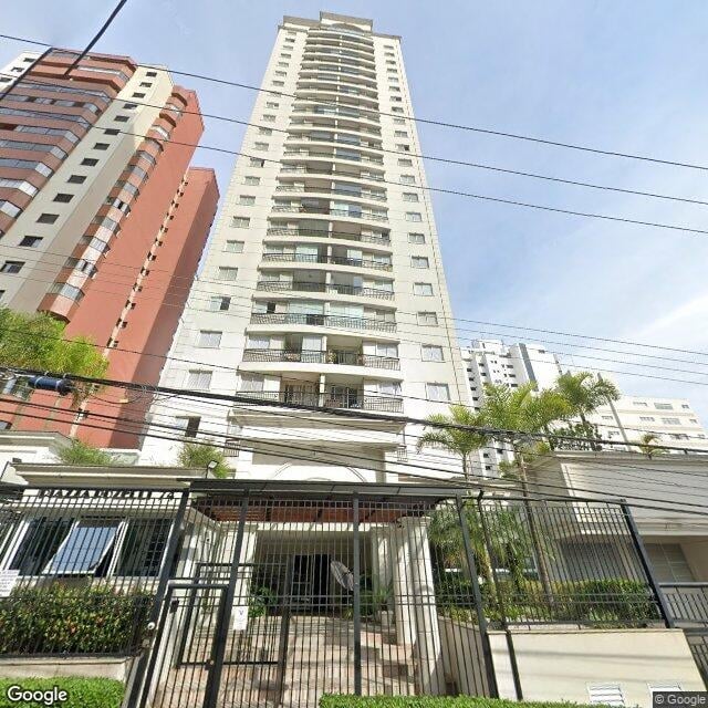Imagem estática do "Street View" da localização