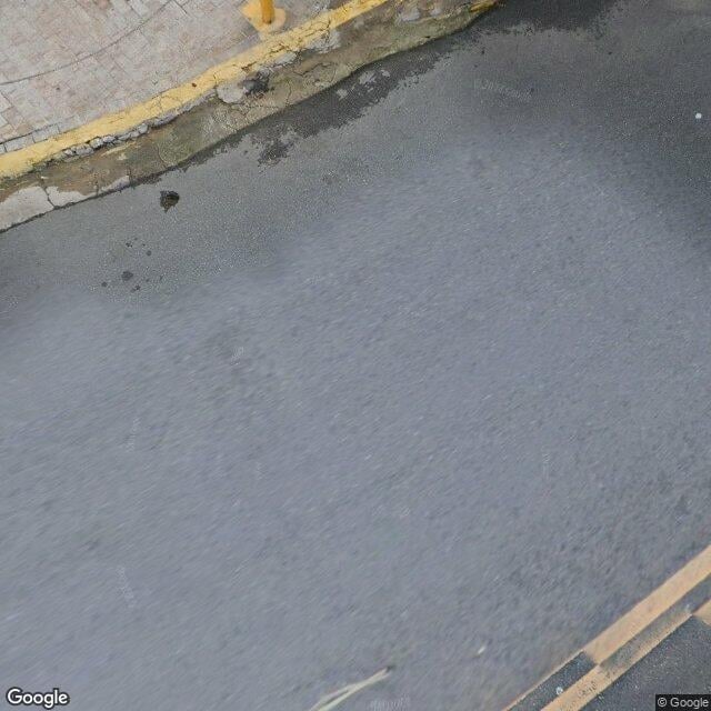 Imagem estática do "Street View" da localização