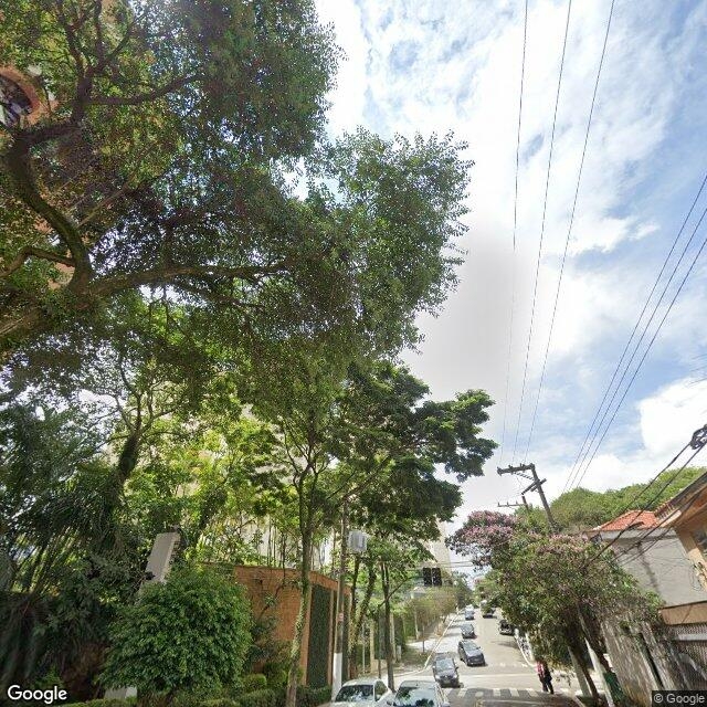 Imagem estática do "Street View" da localização