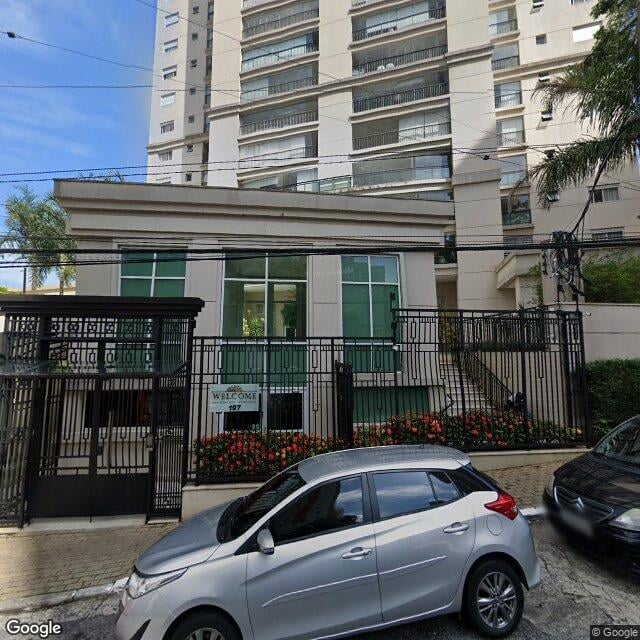 Imagem estática do "Street View" da localização