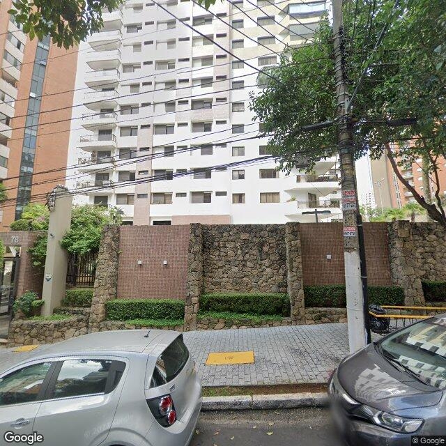 Imagem estática do "Street View" da localização