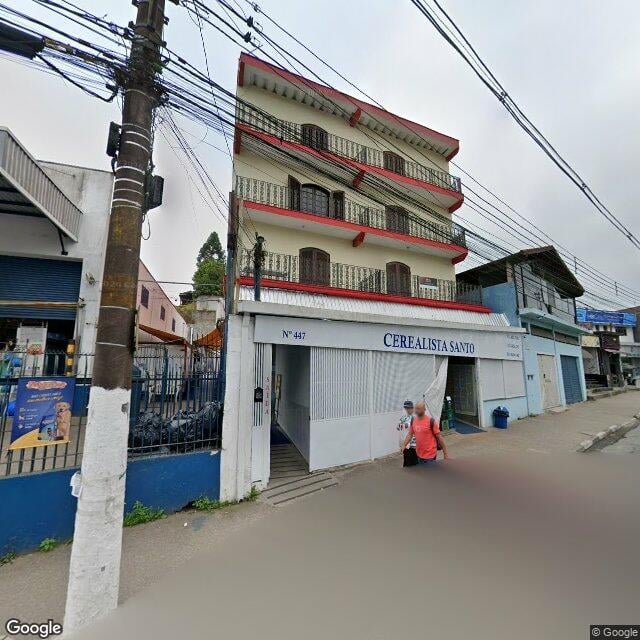 Imagem estática do "Street View" da localização