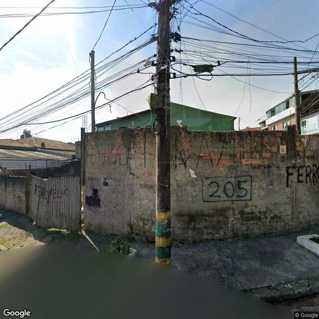 Imagem estática do "Street View" da localização