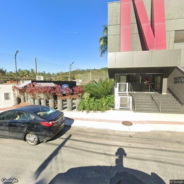Imagem estática do "Street View" da localização