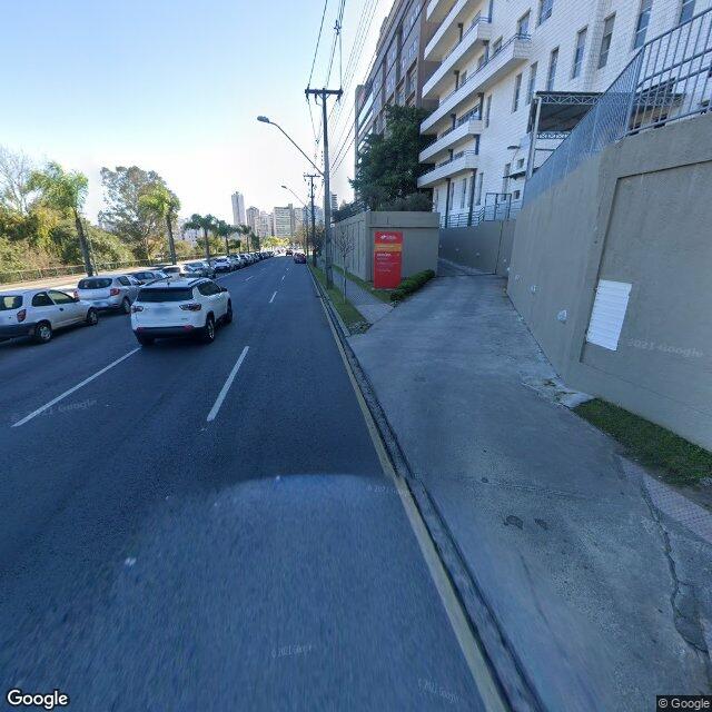 Imagem estática do "Street View" da localização