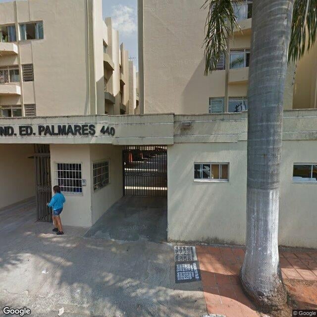 Imagem estática do "Street View" da localização
