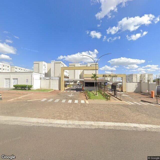 Imagem estática do "Street View" da localização