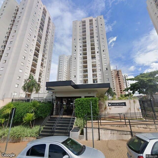 Imagem estática do "Street View" da localização