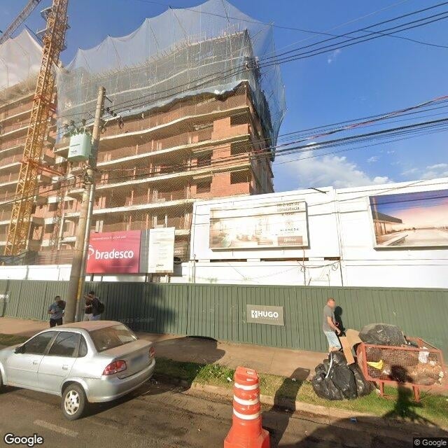 Imagem estática do "Street View" da localização