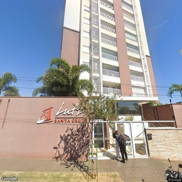 Imagem estática do "Street View" da localização