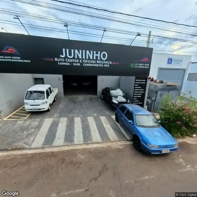 Imagem estática do "Street View" da localização