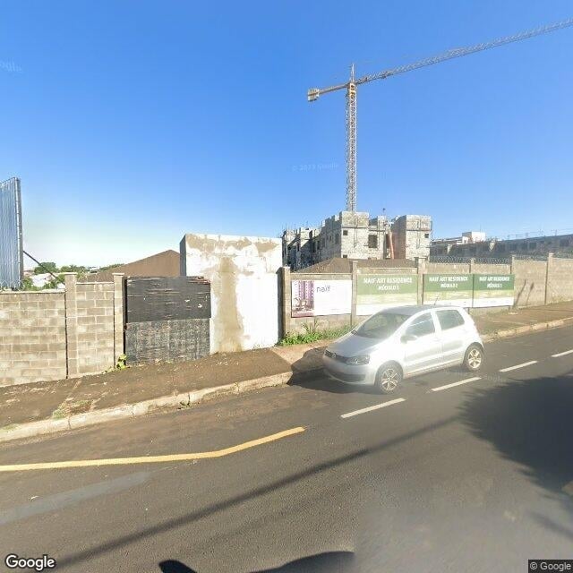 Imagem estática do "Street View" da localização