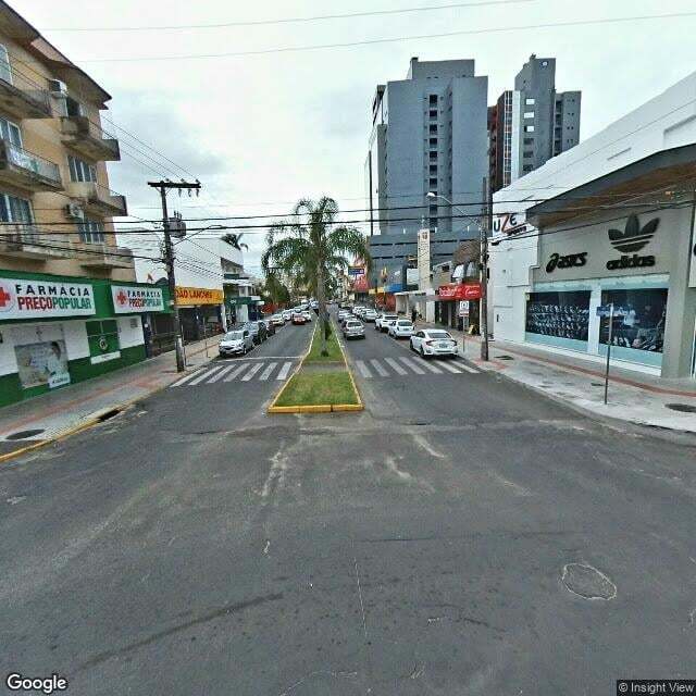 Imagem estática do "Street View" da localização