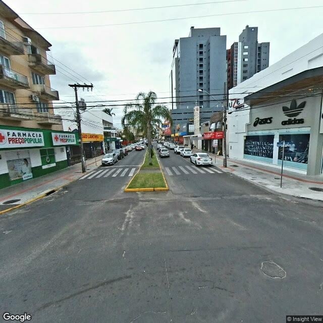 Imagem estática do "Street View" da localização