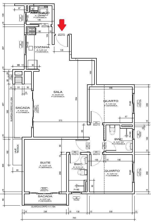 Apartamento, 3 quartos, 83 m² - Foto 6