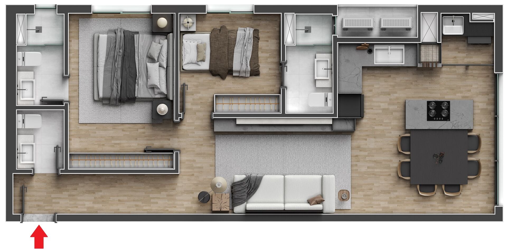 Apartamento, 2 quartos, 70 m² - Foto 12