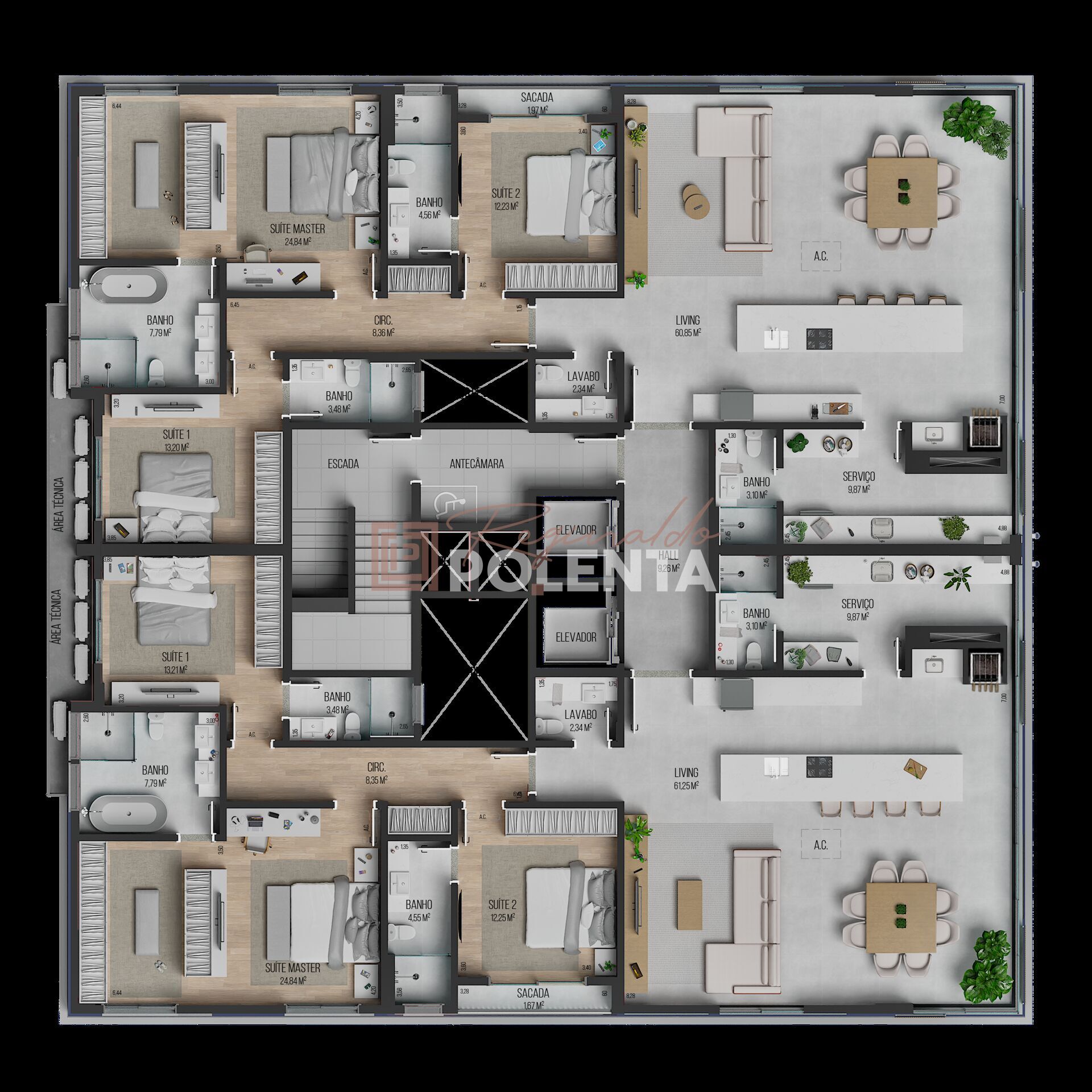 Apartamento, 3 quartos, 176 m² - Foto 16