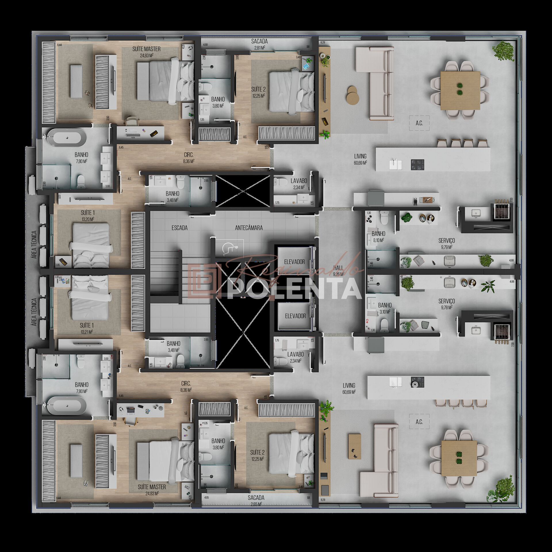 Apartamento, 3 quartos, 176 m² - Foto 17
