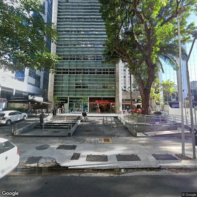 Imagem estática do "Street View" da localização