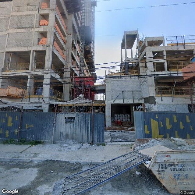 Imagem estática do "Street View" da localização