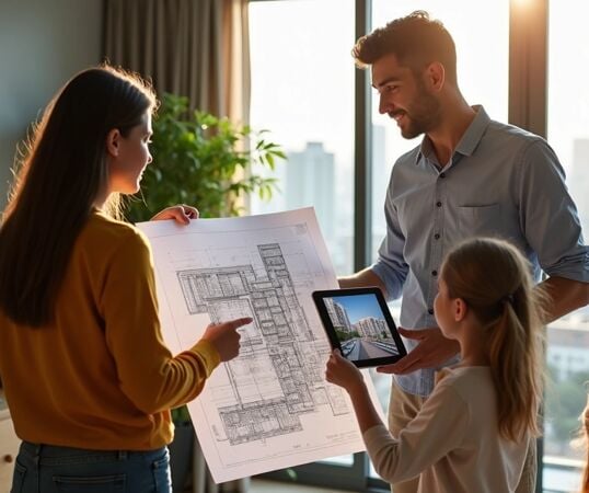 Imóvel na planta vs pronto: prós e contras para sua família