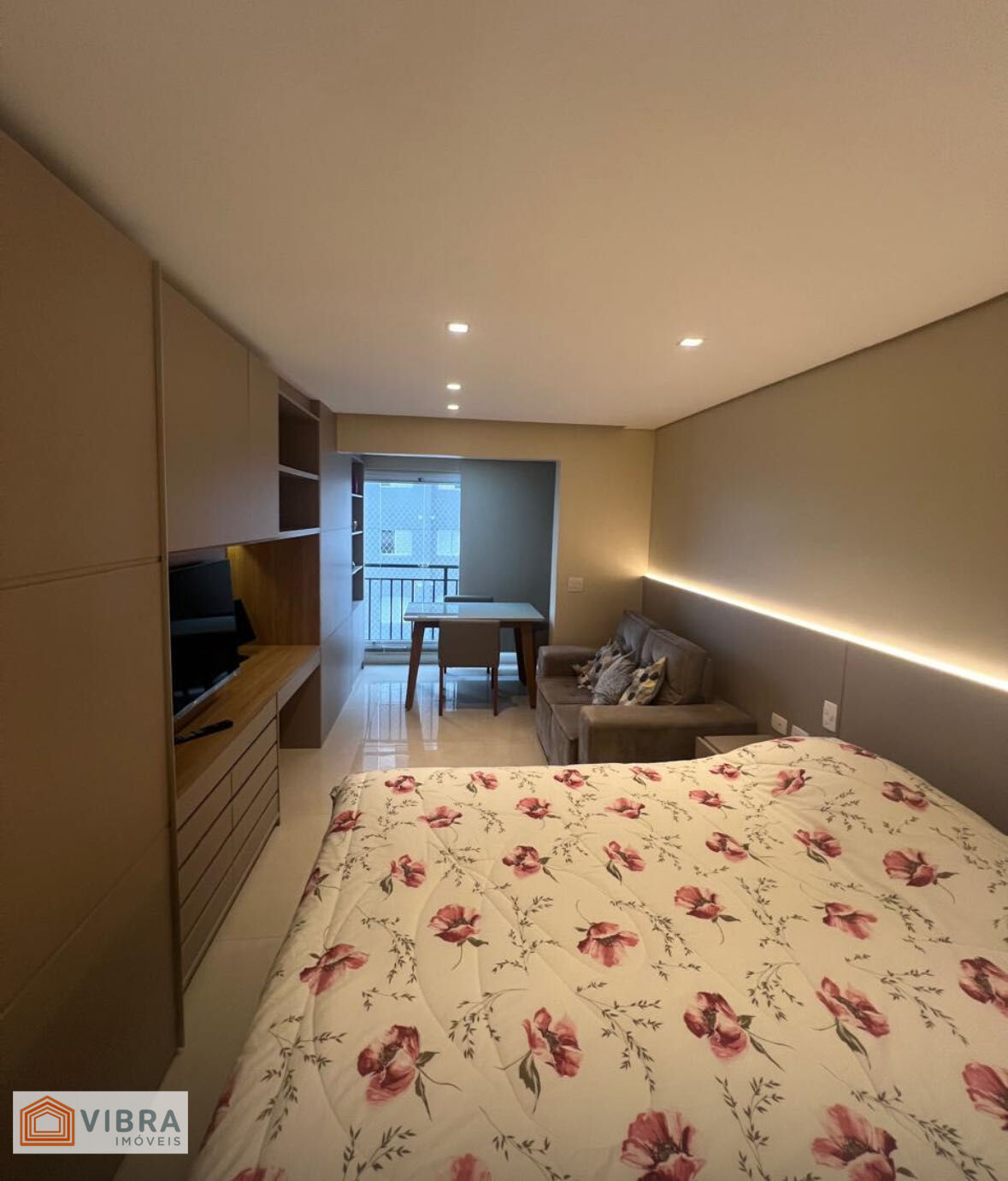 Studio mobiliado para alugar no bairro Alphaville