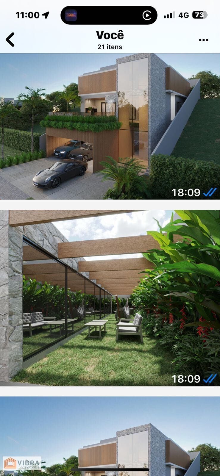 Terreno em aclive à venda no  condominio Itahye