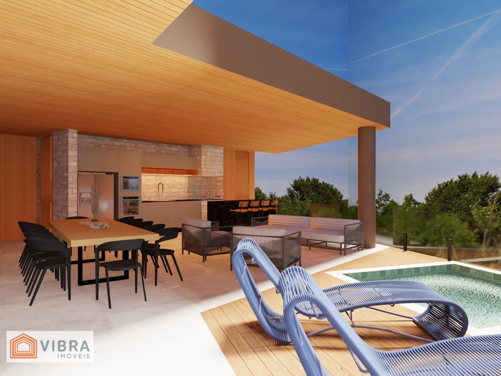 Foto 5 de Casa Alto Padrão à venda no Residencial Tamboré 11