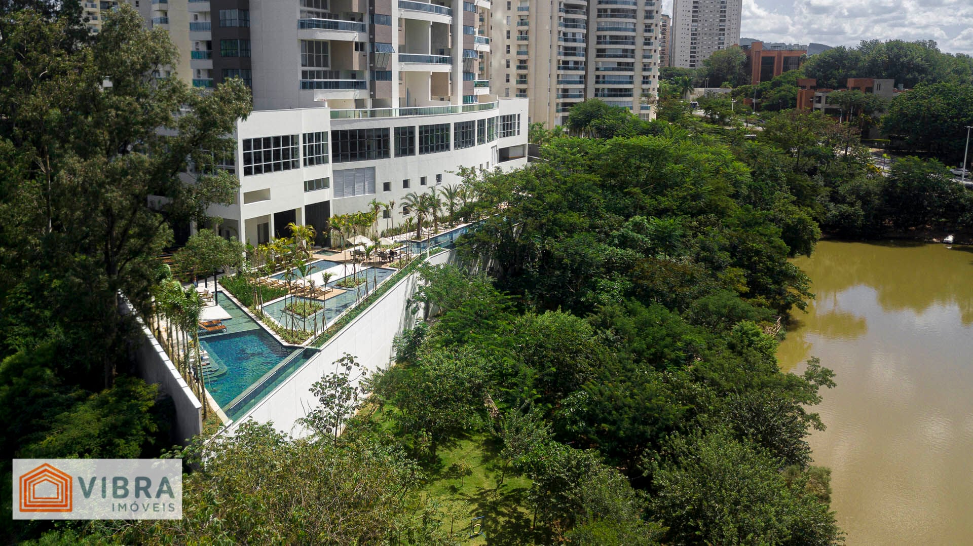 Apartamento Alto Padrão à venda no Condomínio The Lake Gramercy Park - Alphaville Empresarial