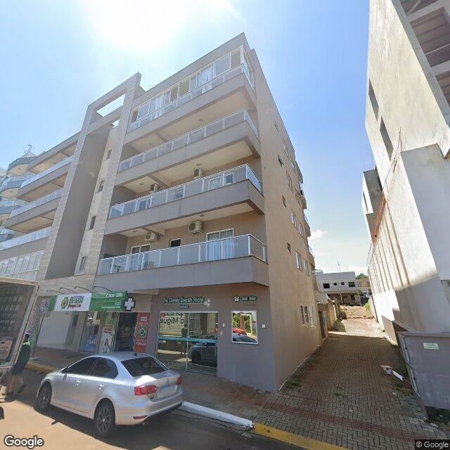 Imagem estática do "Street View" da localização