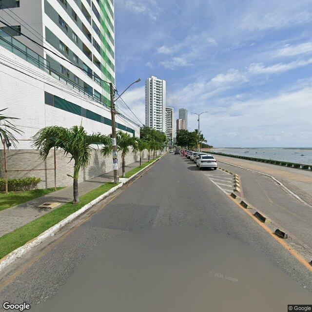 Imagem estática do "Street View" da localização