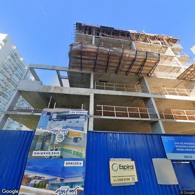 Imagem estática do "Street View" da localização