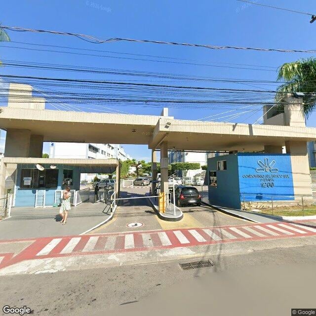 Imagem estática do "Street View" da localização