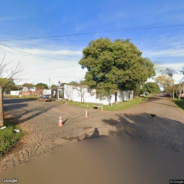 Imagem estática do "Street View" da localização