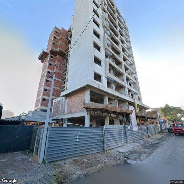 Imagem estática do "Street View" da localização