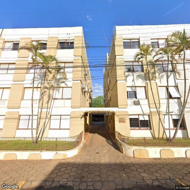 Imagem estática do "Street View" da localização