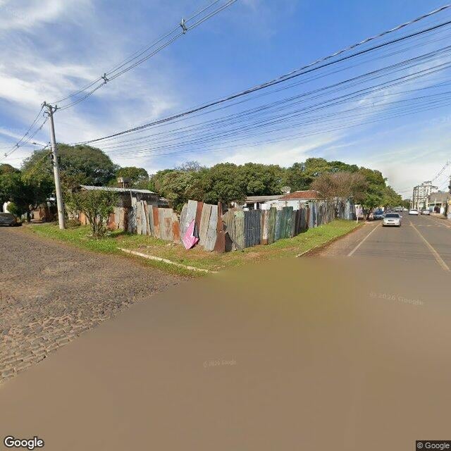 Imagem estática do "Street View" da localização