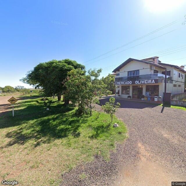 Imagem estática do "Street View" da localização