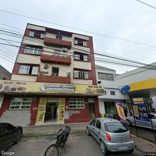 Imagem estática do "Street View" da localização