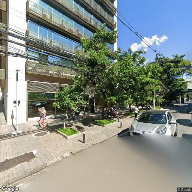 Imagem estática do "Street View" da localização