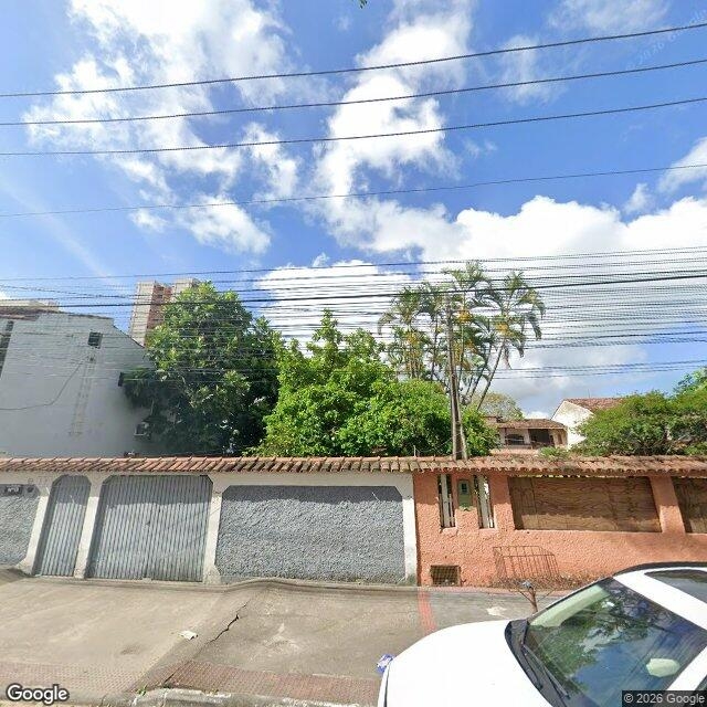 Imagem estática do "Street View" da localização