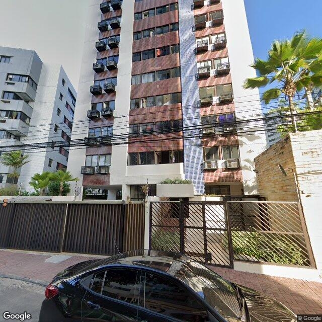 Imagem estática do "Street View" da localização