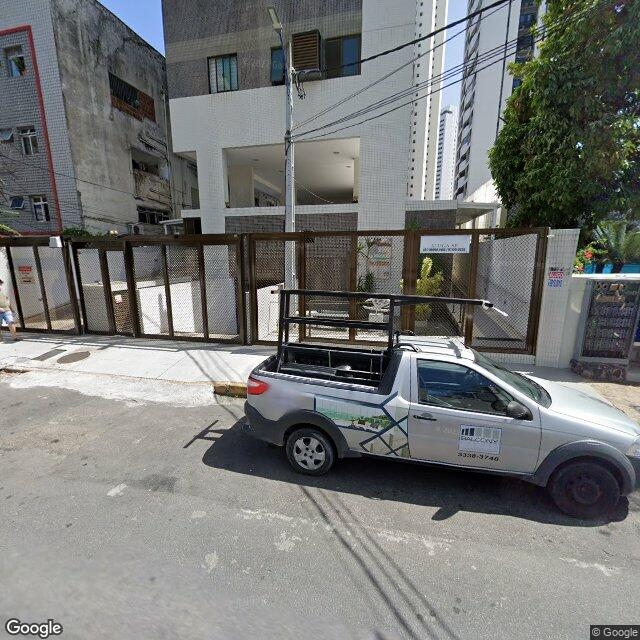 Imagem estática do "Street View" da localização