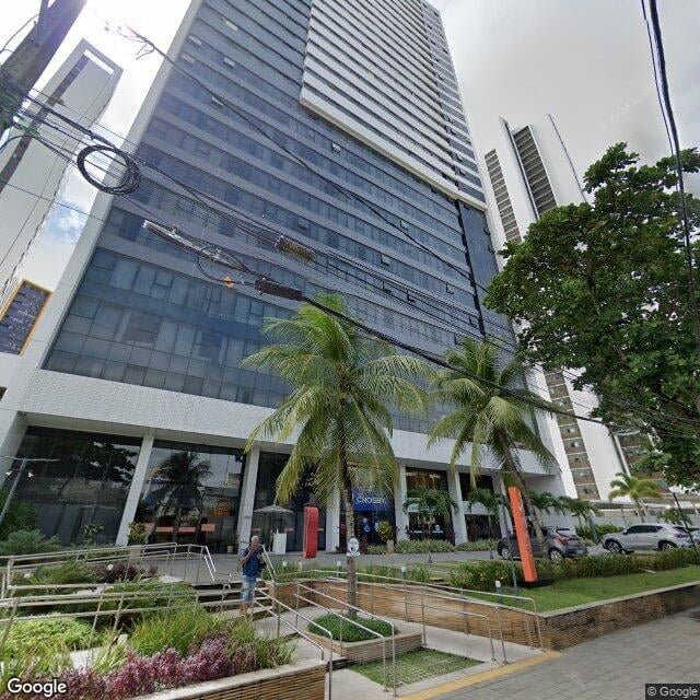 Imagem estática do "Street View" da localização