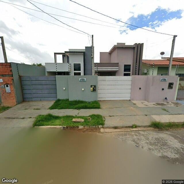 Imagem estática do "Street View" da localização