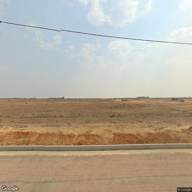 Imagem estática do "Street View" da localização