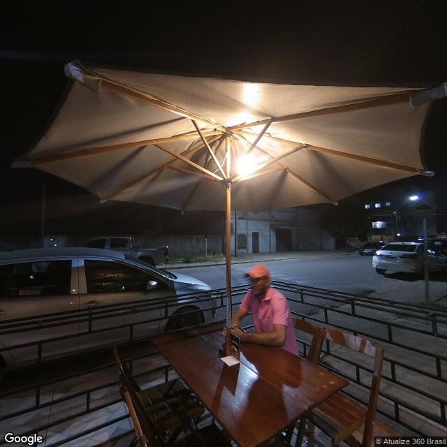 Imagem estática do "Street View" da localização