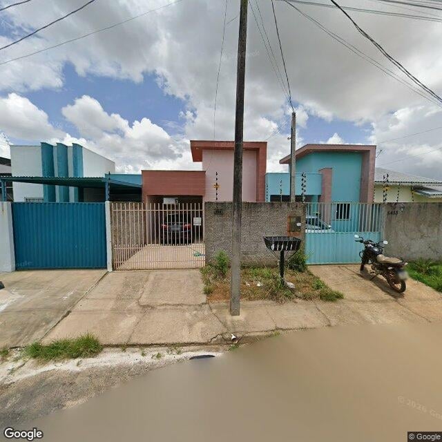 Imagem estática do "Street View" da localização