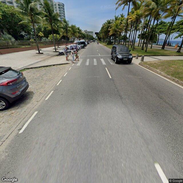 Imagem estática do "Street View" da localização