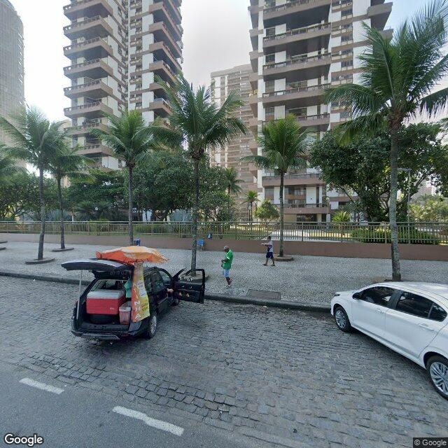 Imagem estática do "Street View" da localização